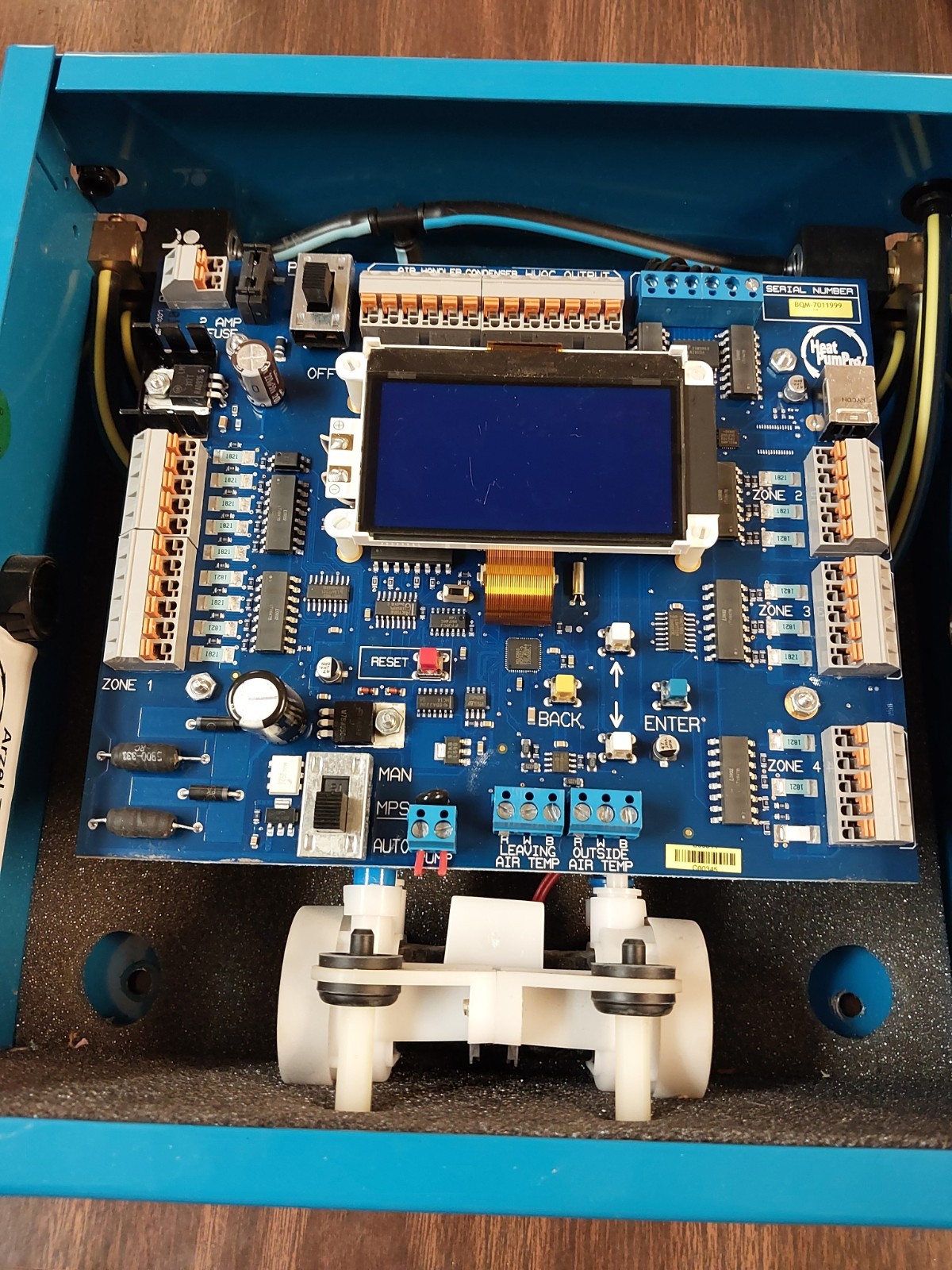 ARZEL PAN-HPP4 4 ZONE HEAT PUMPro CONTROL PANEL