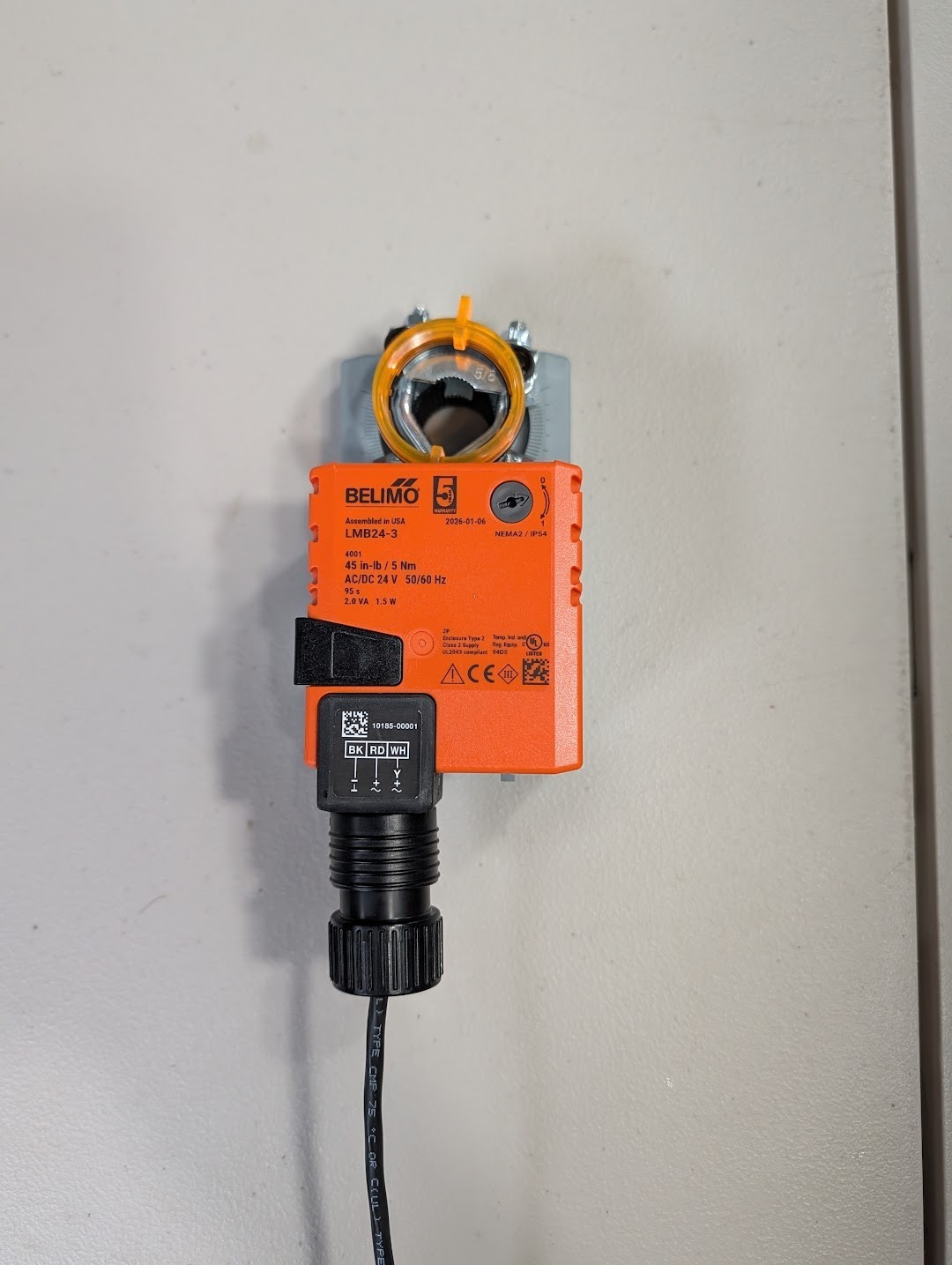 Brand New Belimo LMB24-3-T Control Damper Actuator