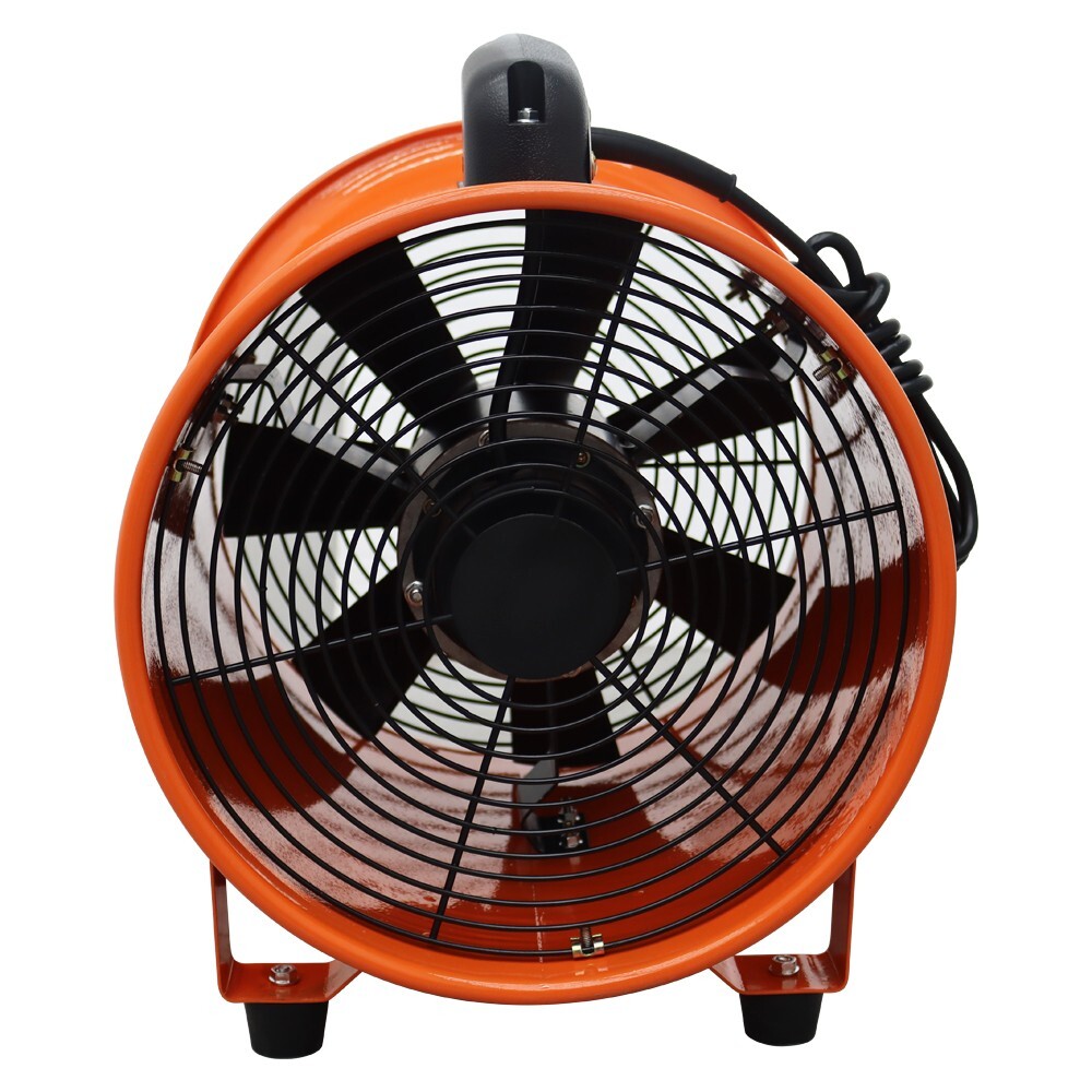 TECHTONGDA 12″ Electric Axial Fan Spray Booth Paint Fumes Blower 110V 77m³/min
