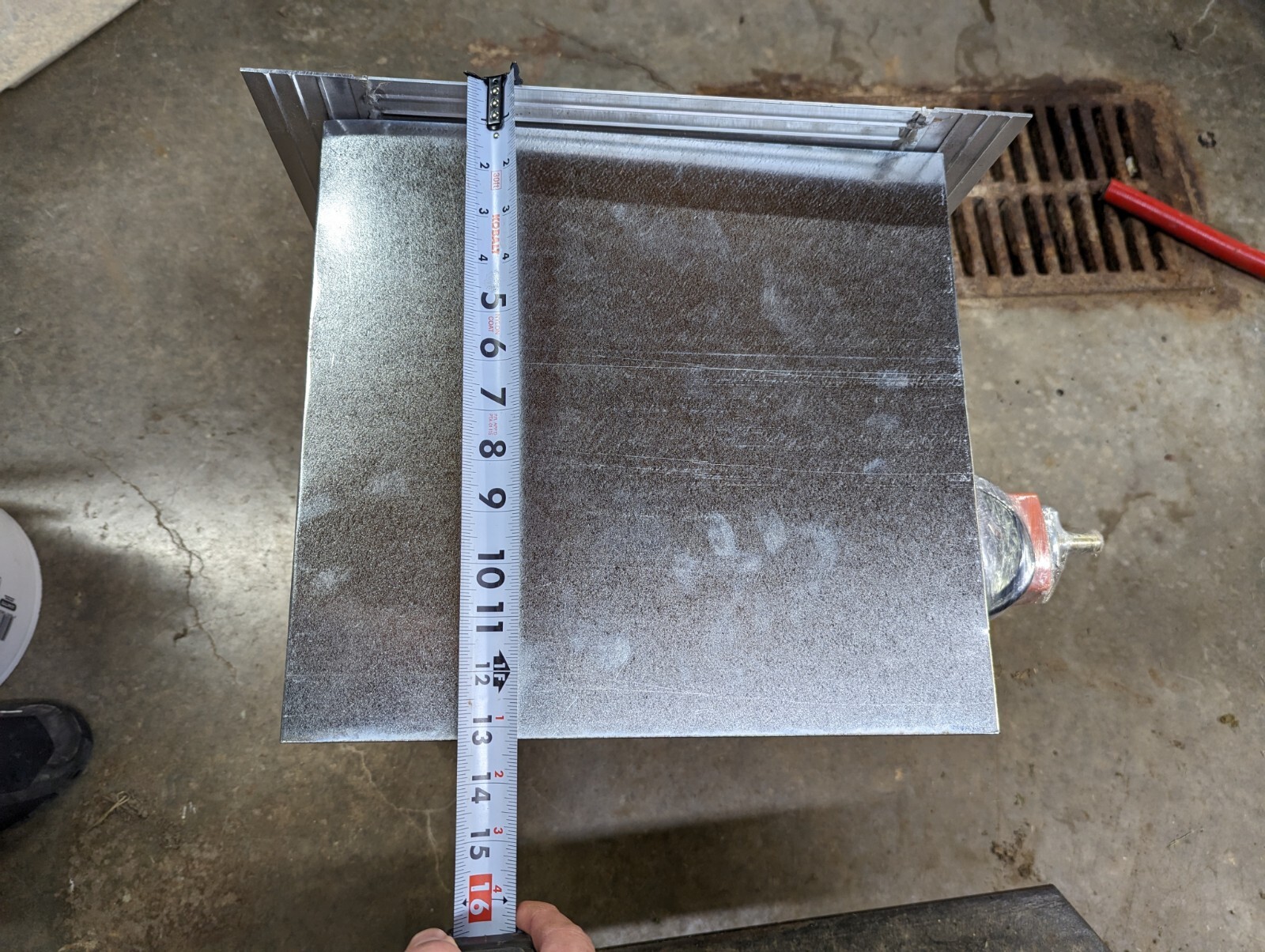 Ruskin CD60 louver air vent 20L”x13.75W”x13.25D” with actuator damper