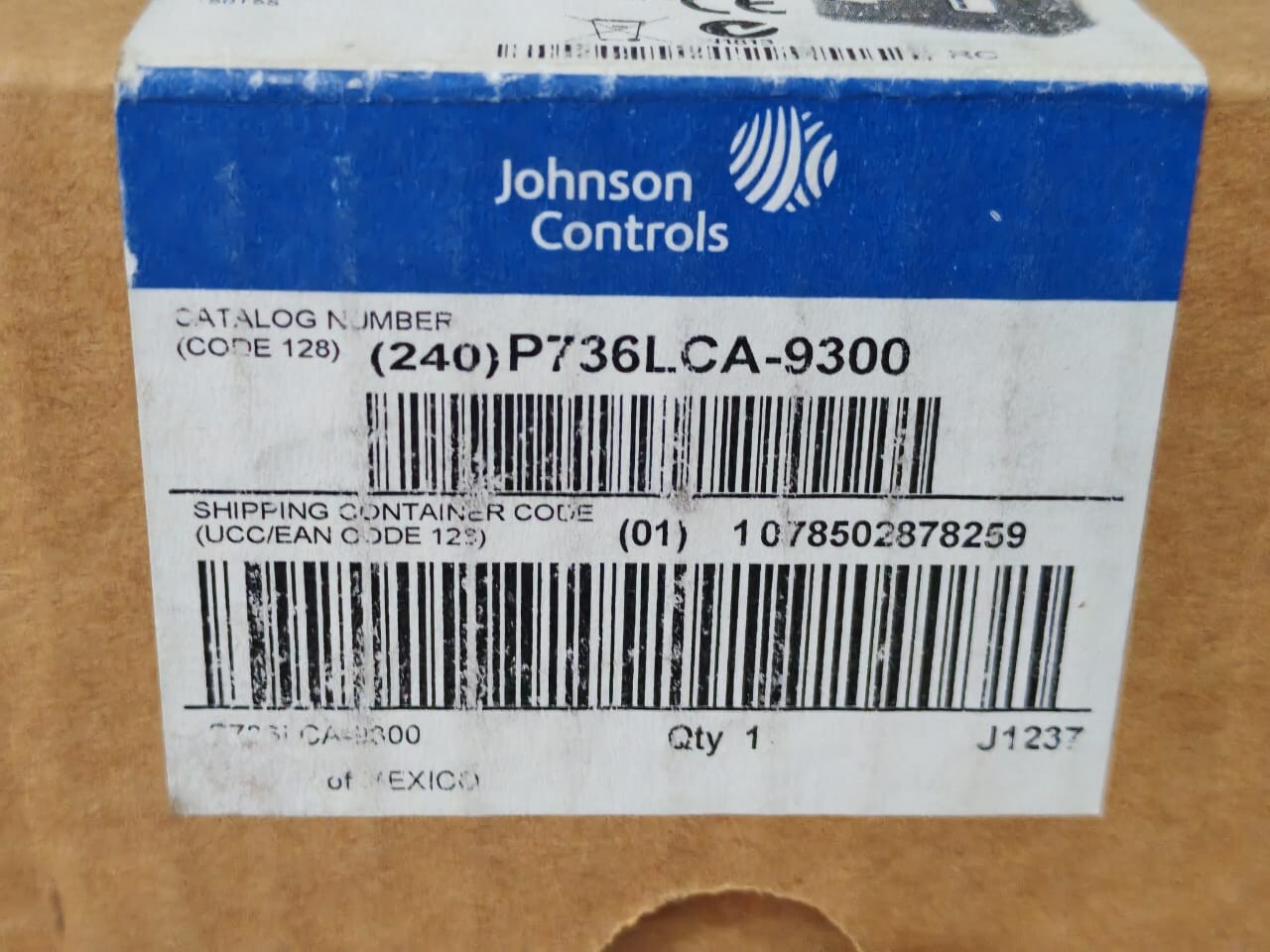 JOHNSON CONTROLS PENN P736LCA-9300 PRESSURE CONTROL 400V
