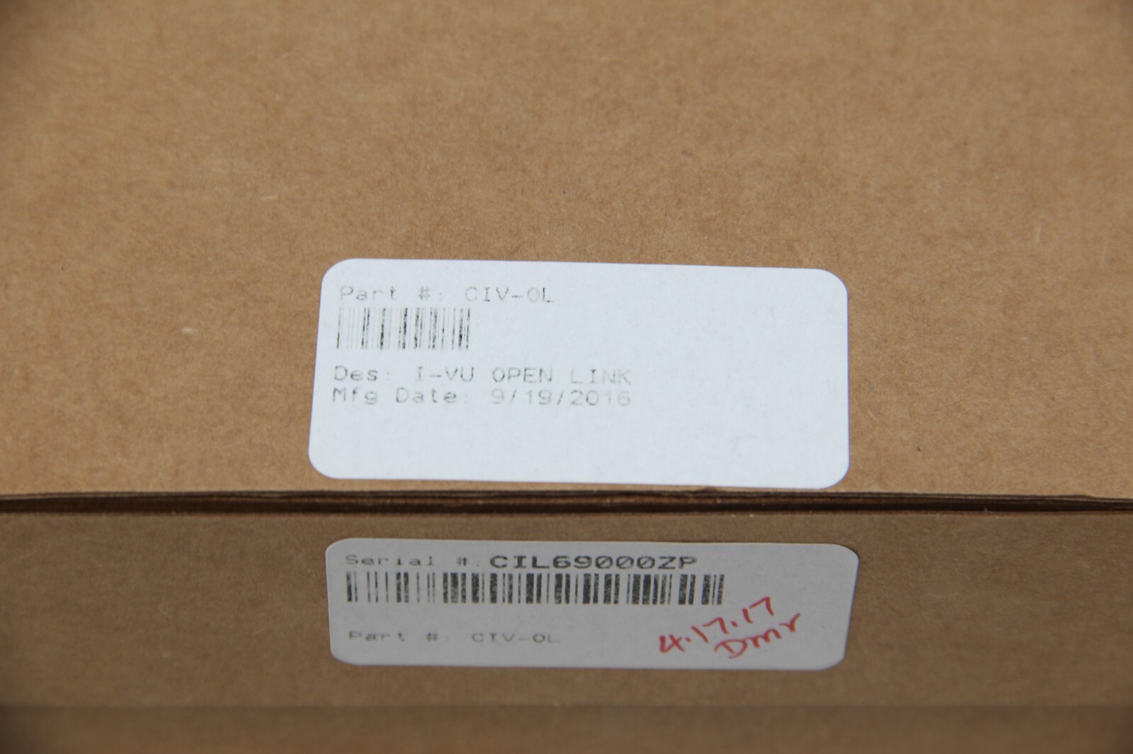 NEW NOS Carrier CIV-OL I-Vu Open Link