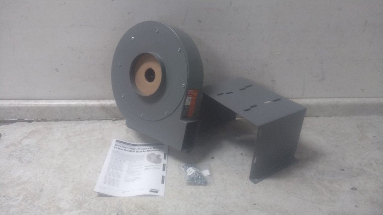 Dayton 4C108 10-9/16 In Wheel Dia High Pressure Blower w/out Motor