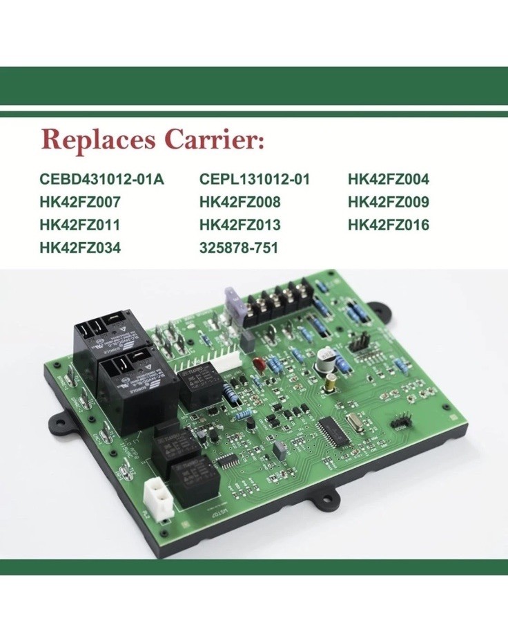 ​Wauebuly Furnace Control Board ICM282A Replacement HK42FZ004 HK42FZ011 Series