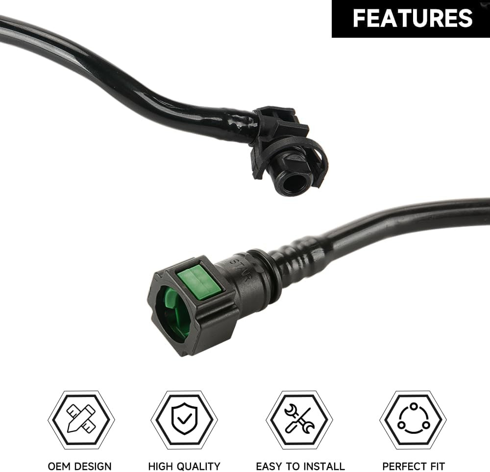 Upper Radiator Coolant Hose – Compatible for Land Rover Discovery 2017-2020 for
