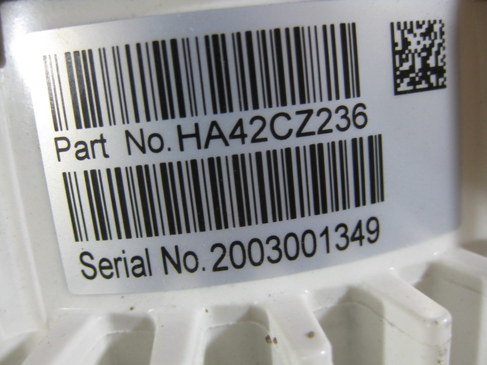 Panasonic HA42CZ236 Fan Motor FKGW05ACE 250W DC340V 200-1200 RPM