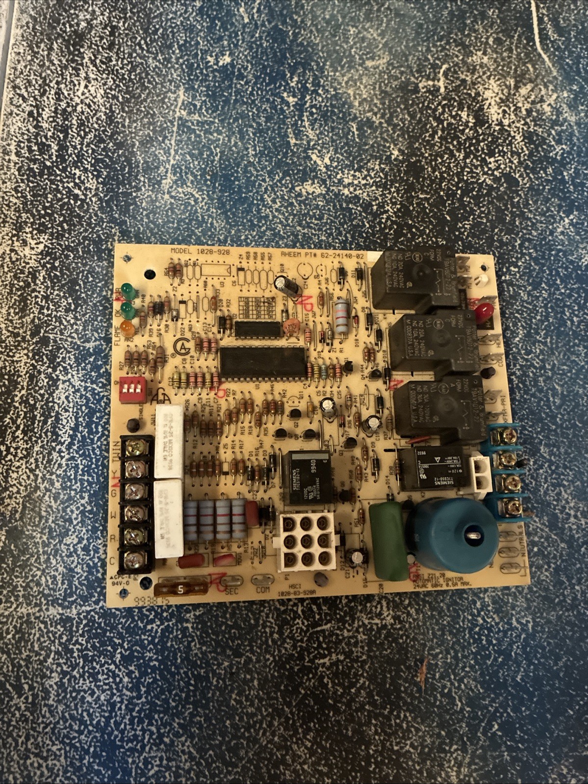 Rheem 62-24140-04 Integrated Furnace Control Board