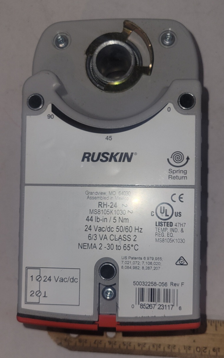 Ruskin RH-24 Direct Coupled Actuator