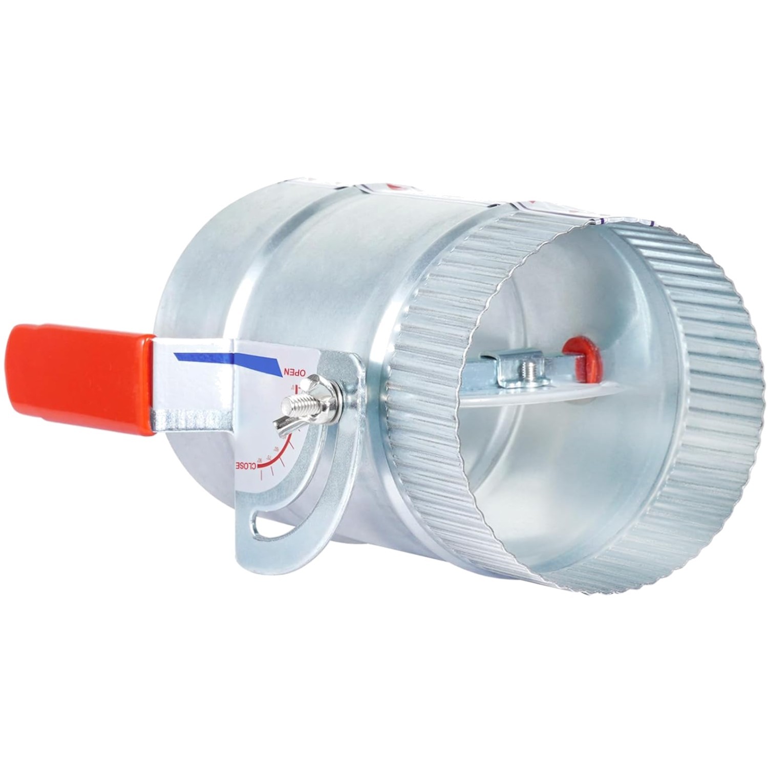 HVAC Manual Volume Damper – Galvanized Iron Construction