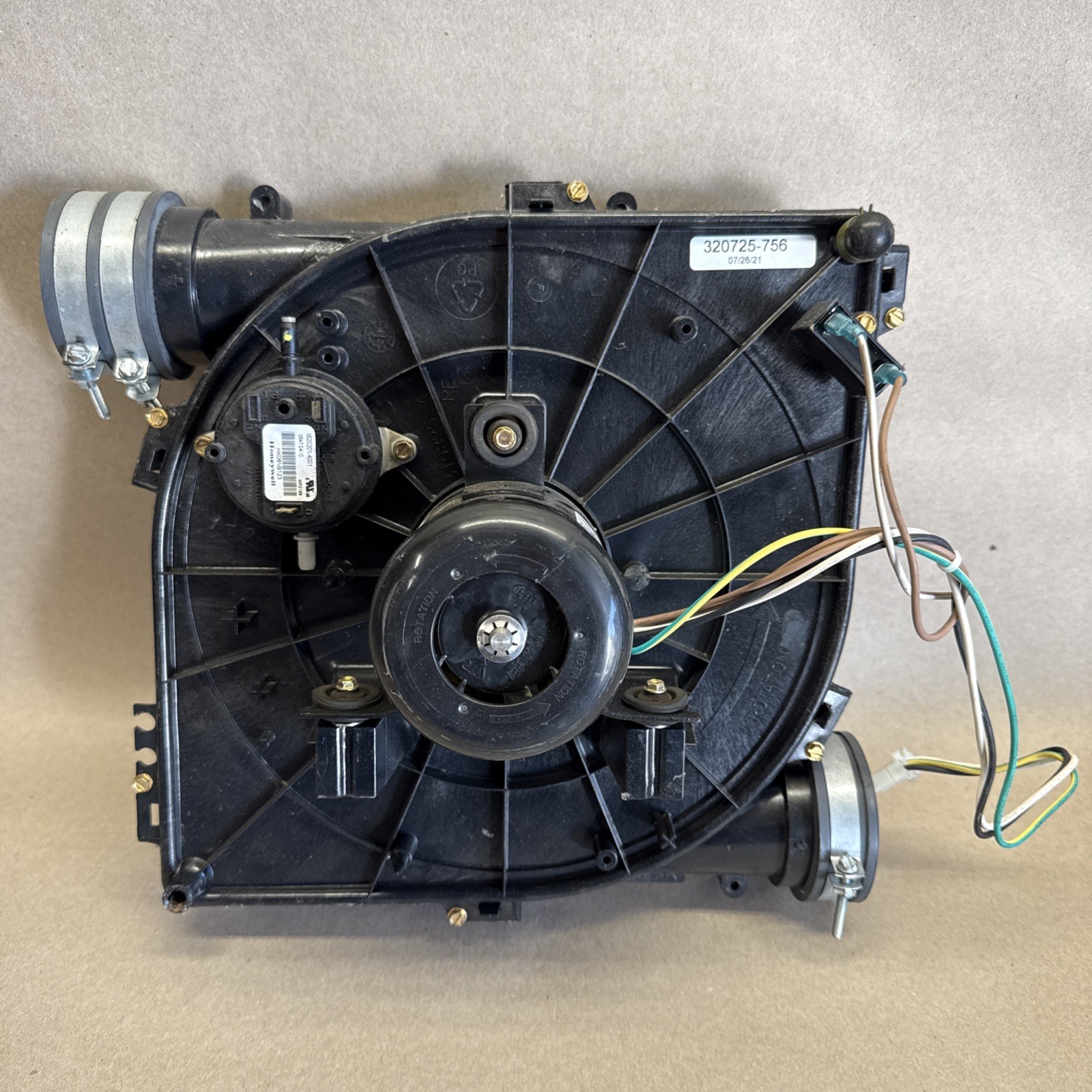 2018 ZHONGSHAN BROAD-OCEAN HC28CQ116 Draft Inducer Motor YDZ-040L22541-01