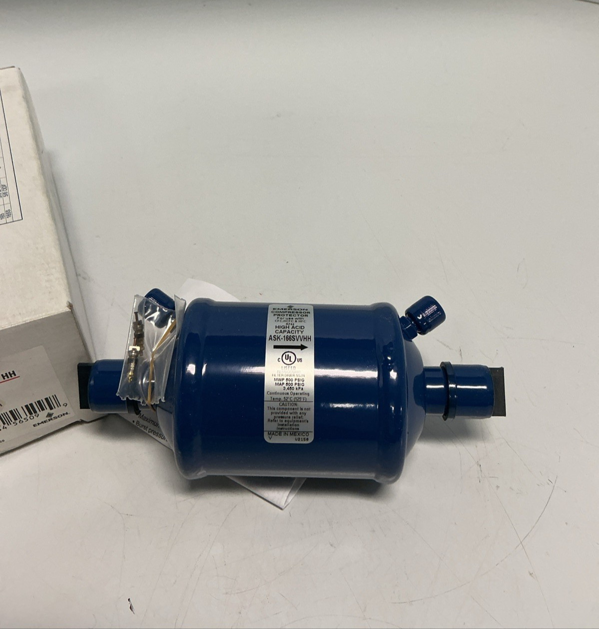 NEW, EMERSON, ASK 16 6 SVV HH, 3/4″ SUCTION LINE FILTER DRIER, 3/4” ODF. (22J-3)