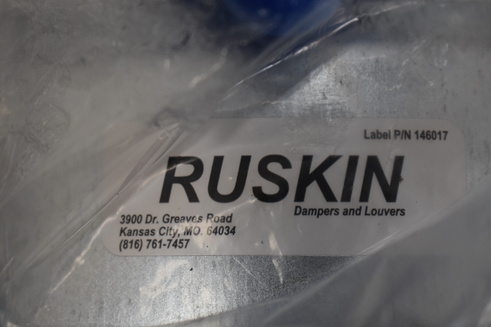 Ruskin Damper & Louver 146017 Curved Steel Access Door 10″ x 6″ for 10″ Ducts