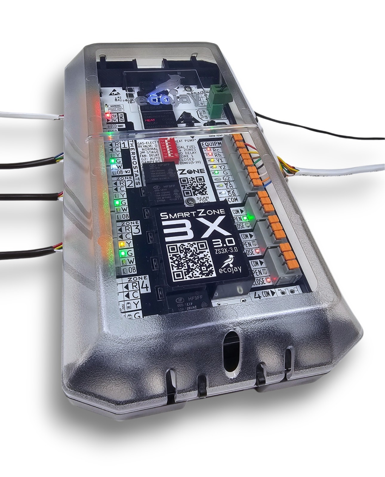 HVAC Zone Control Panel SmartZone-2X 2 Zone damper control universal replacement