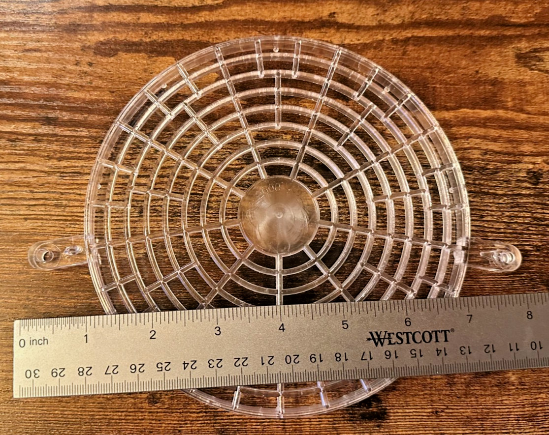 Fan Guard Evaporator Grill, 6-3/8″ Diameter for BOHN LARKIN HEATHCRAFT PEERLESS