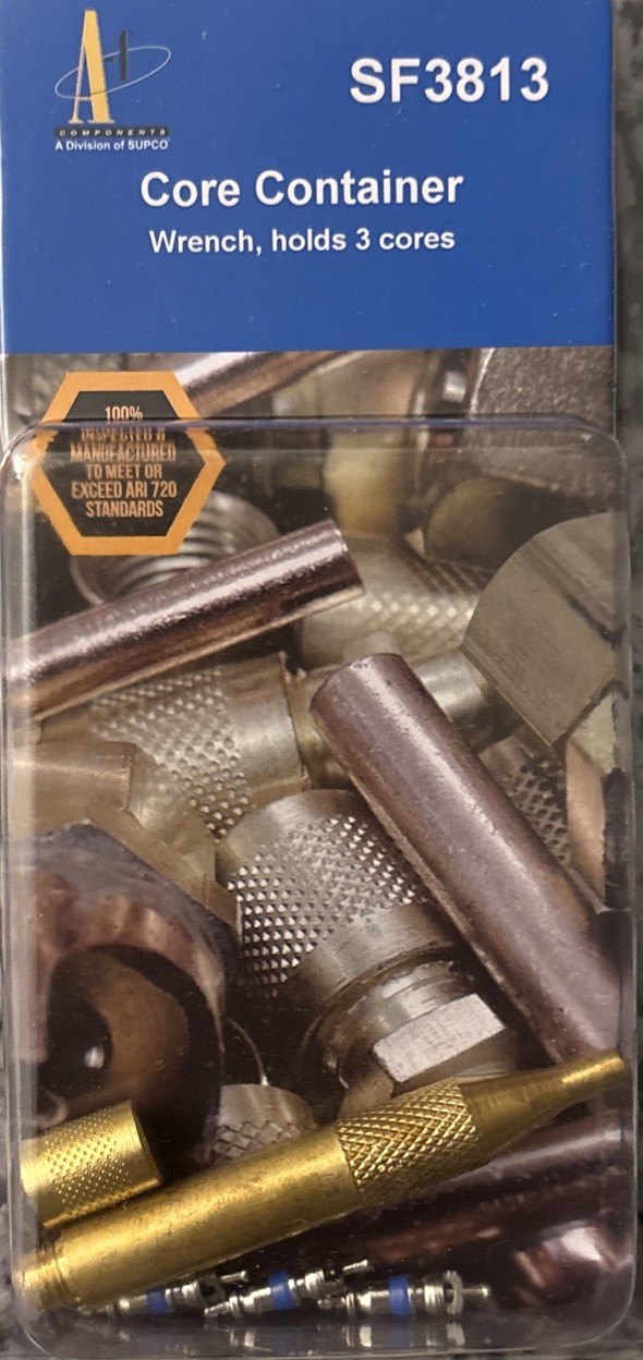 SUPCO – SF3813 1/4 in. Valve Core Removal Tool Brass – Brand New