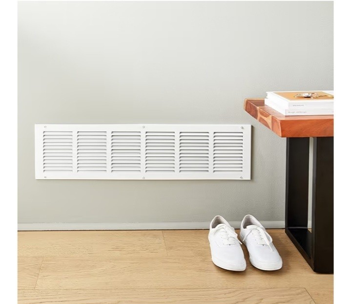 Air Return Grille White Steel 30″ X 6″ HVAC Ceiling & Wall Duct Cover New In Box