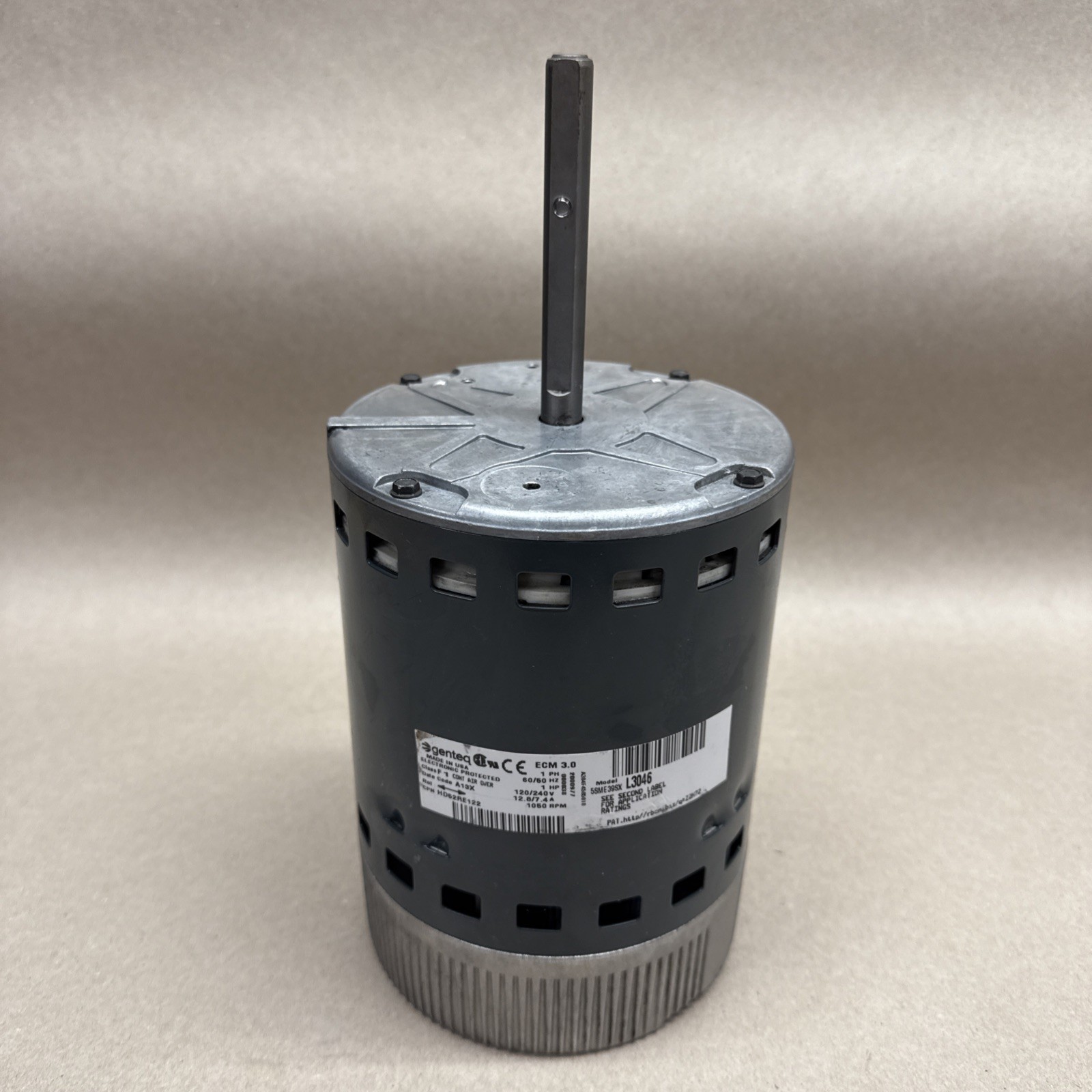 Genteq ECM 3.0 HD52RE122 Blower Motor 5SME39SXL3046 GC07 1HP