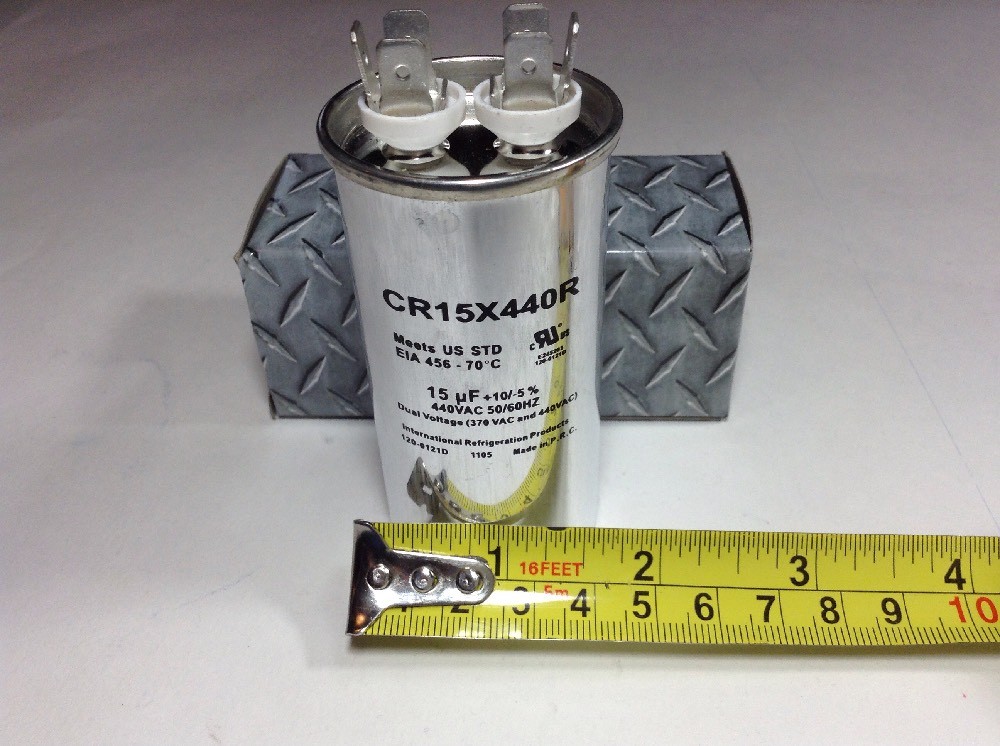 15/440 Capacitor HEAVY-DUTY NEW Round Run Cap for HVAC, Pool Pumps, Motors, etc