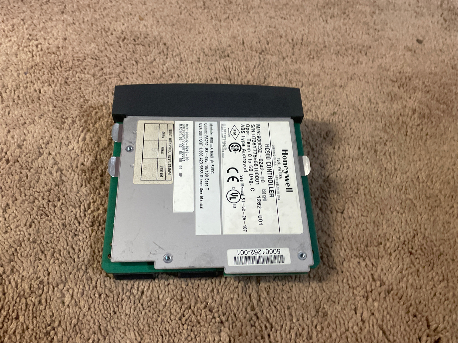 Refurbish HONEYWELL HC900 Controller, M/N: 900C32-0242-00