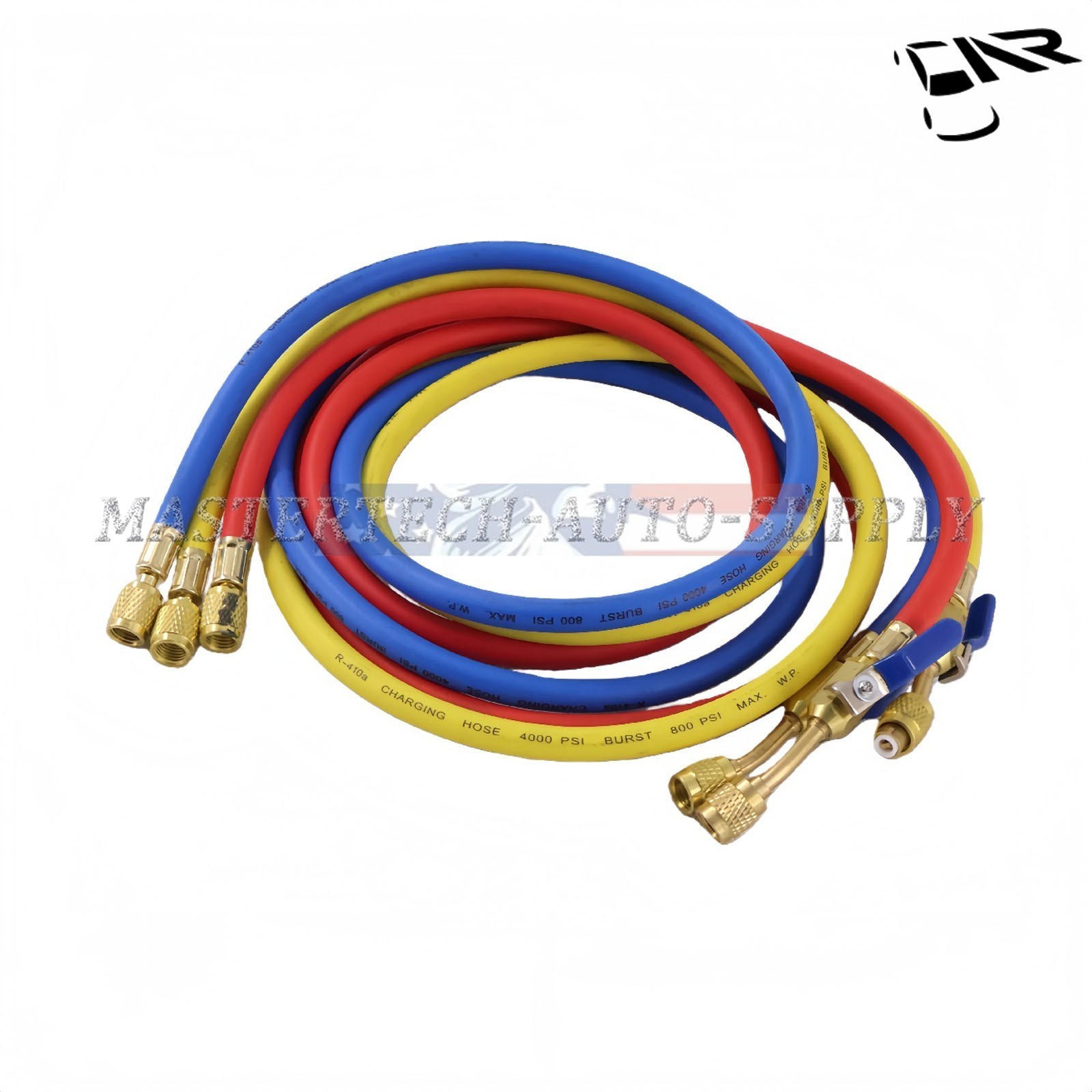 NEW 3Pack 29986 Plus II 1/4″ Hose with Compact Ball Valve 72″ for R-410A Refrige