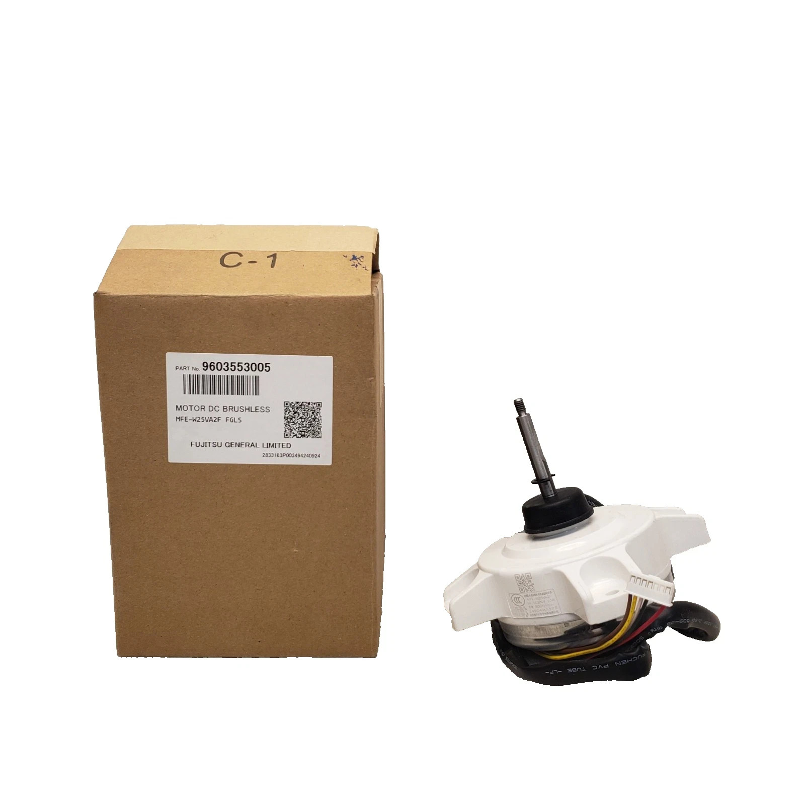 NEW FUJITSU 9603553005 (MFE-W25VA2F) Brushless DC Condenser Motor 9603657017