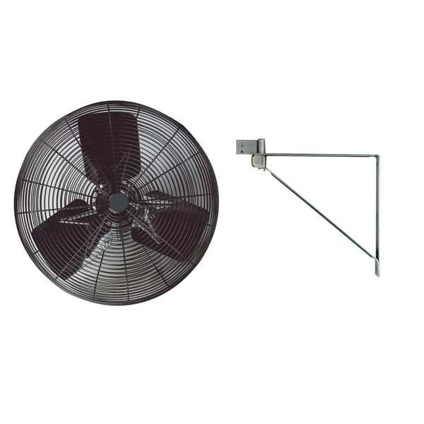 Dayton 2Ly99 Light Duty Industrial Fan, Ceiling, Wall Mount, 20 In Blade Dia,