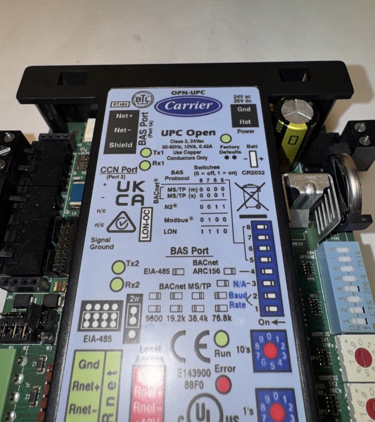 Carrier OPN-UPC United Technologies
