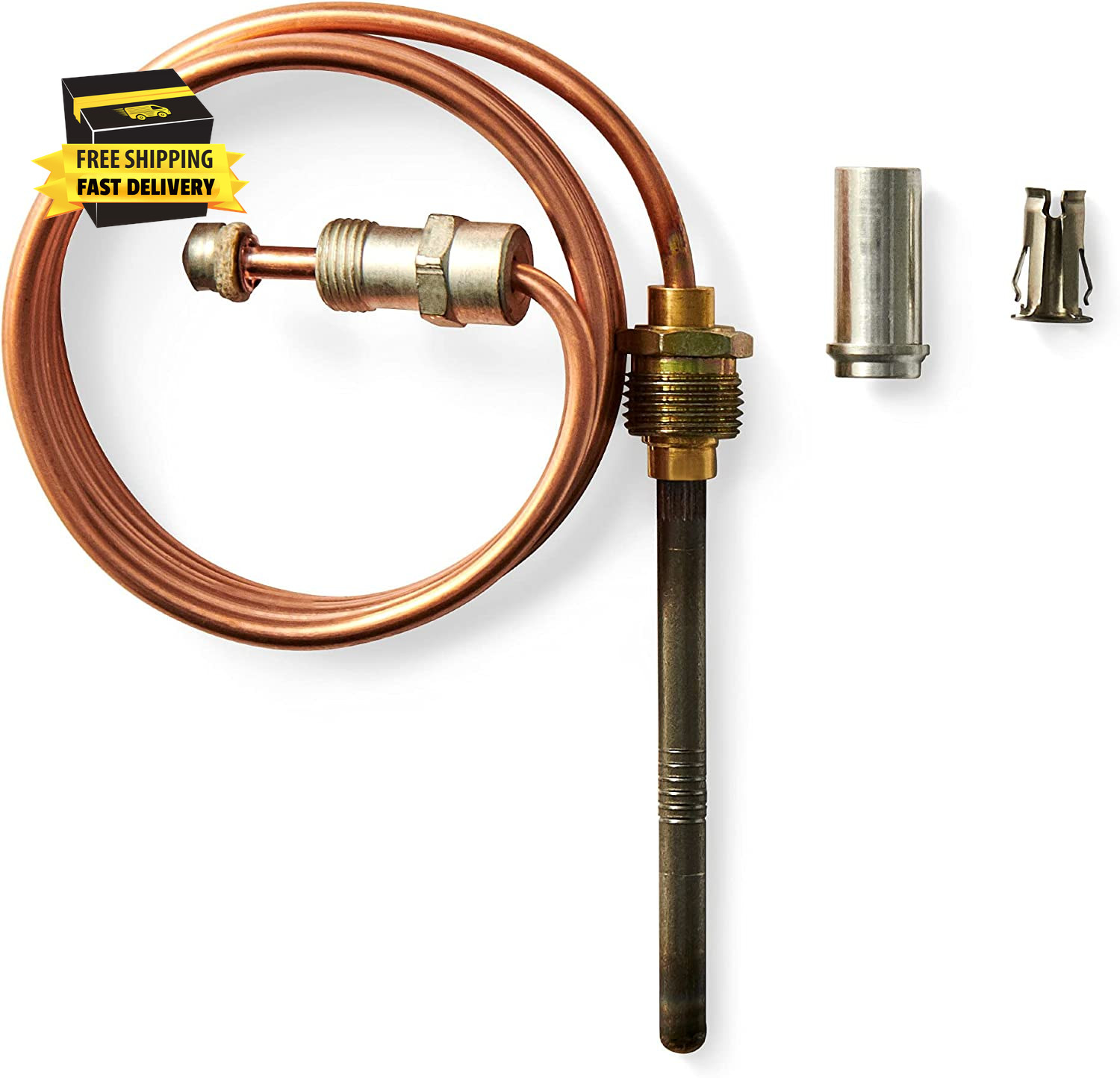 CQ100A1013/U 24-Inch Replacement Thermocouple for Gas Furnaces, Boilers and Wate