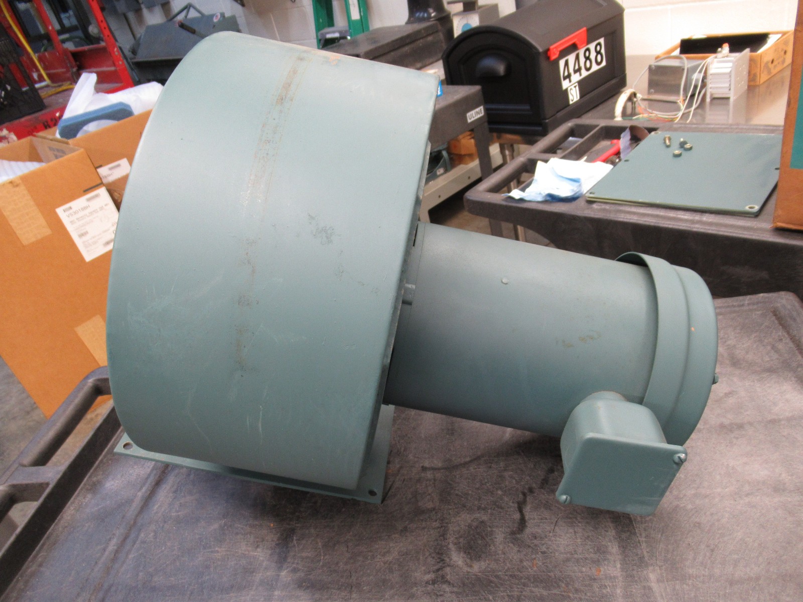 NOS Reliance Electric 1 H.P. Blower Kit 417077-4 B400ATZ 3 Phase 1725 RPM NEW!!