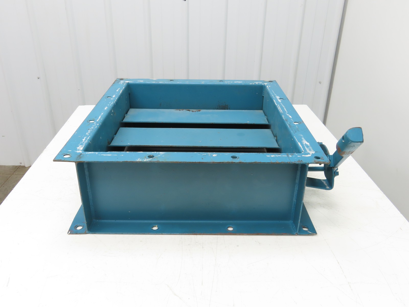 Manual Adjustable Louver Ventilation Duct Damper 19.5×22″ Heavy Duty