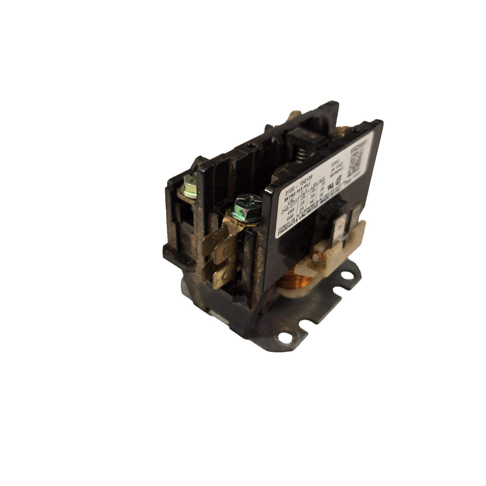 OEM PRODUCTS UNLIMITED LENNOX 65C6901 CONTACTOR HVAC 24V, 25A 1 Pole Contactor R