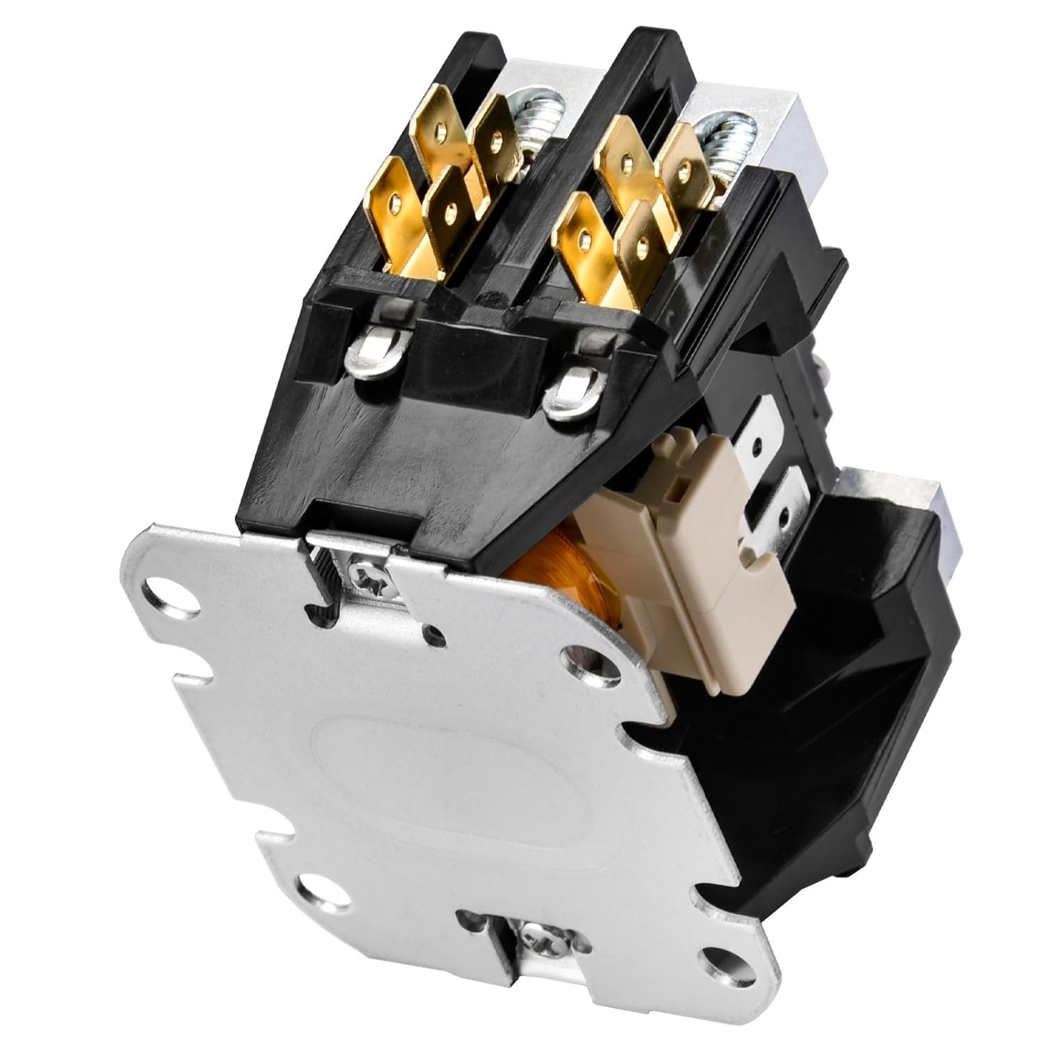 HVAC Motor Contactor 1 Pole 40A 24VAC Coil for AC Heat Pump Refrigeration UL