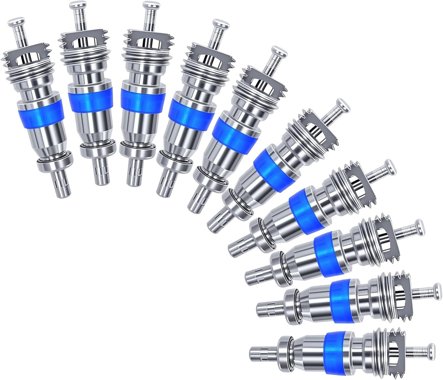 HVAC Schrader Valve Core for R32 R410A R22 Refrigerant, High Pressure AC Valve