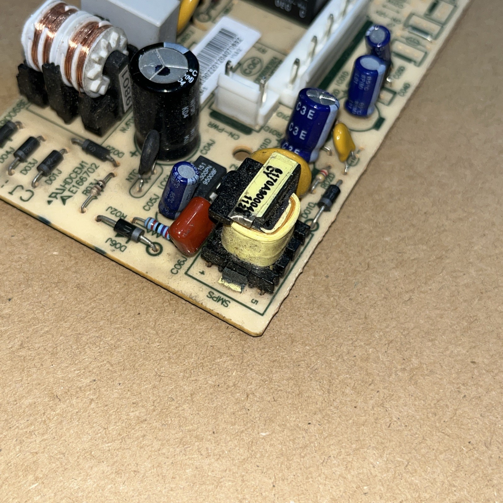 LG 6870A90068E-1 Heater Control Board EBR39283901 UWC151PDMK3 0IMCRTO023M