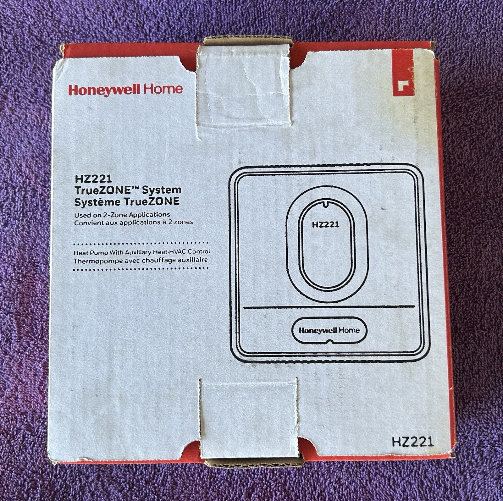 Honeywell Truezone HZ221 2 Zone Control Panel