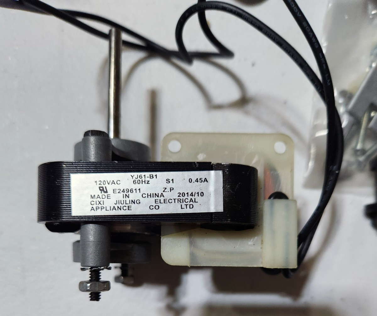 ACME Miami 700 REVERSIBLE MOTOR KIT 1/100 HP 110V .45AMP S59-490 ZM-66 Evap Fan