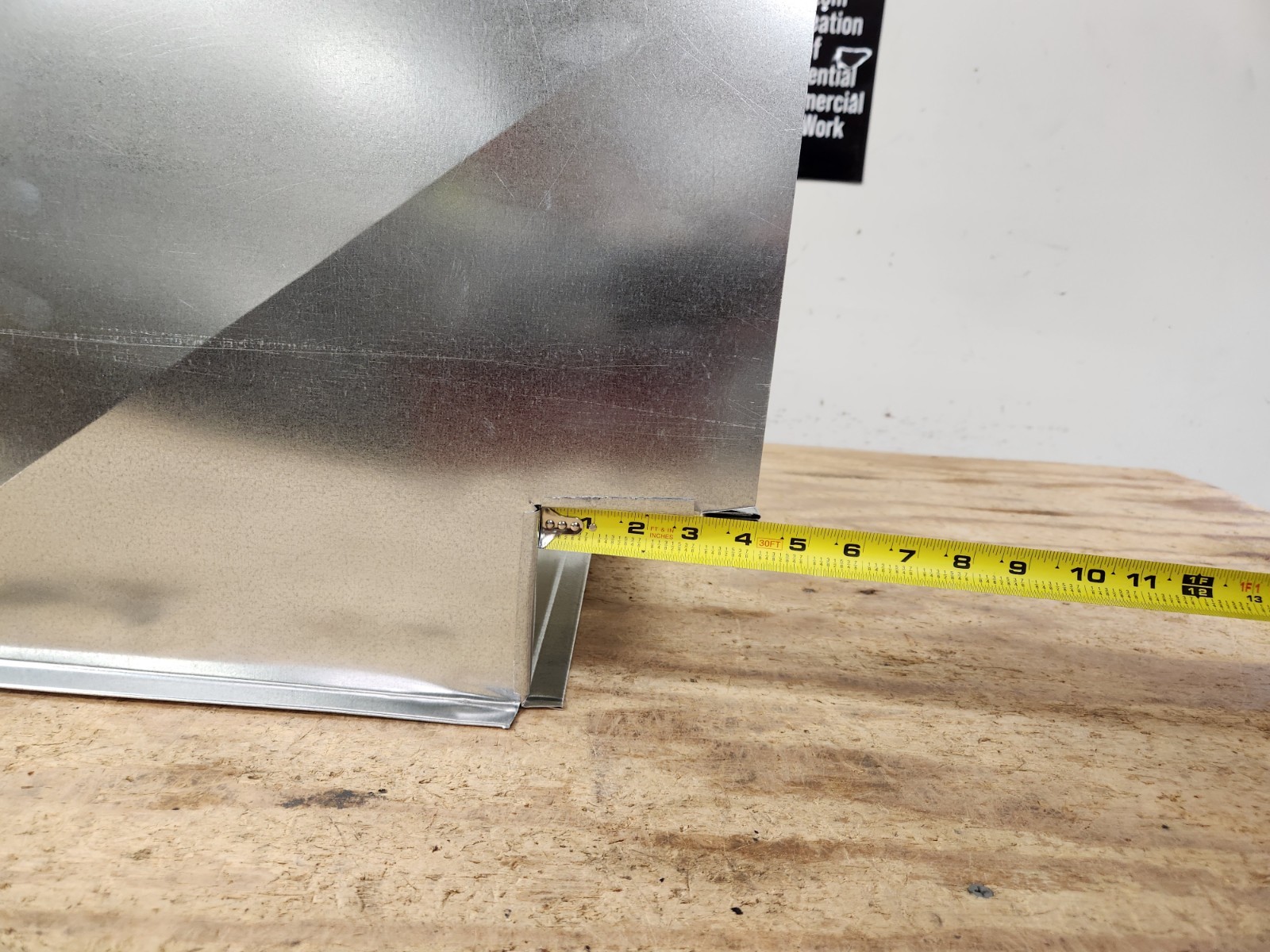 Return Plenum Elbow 14″x20″ to 8″x20″ with Included 14″x20″ Filter Rack Package
