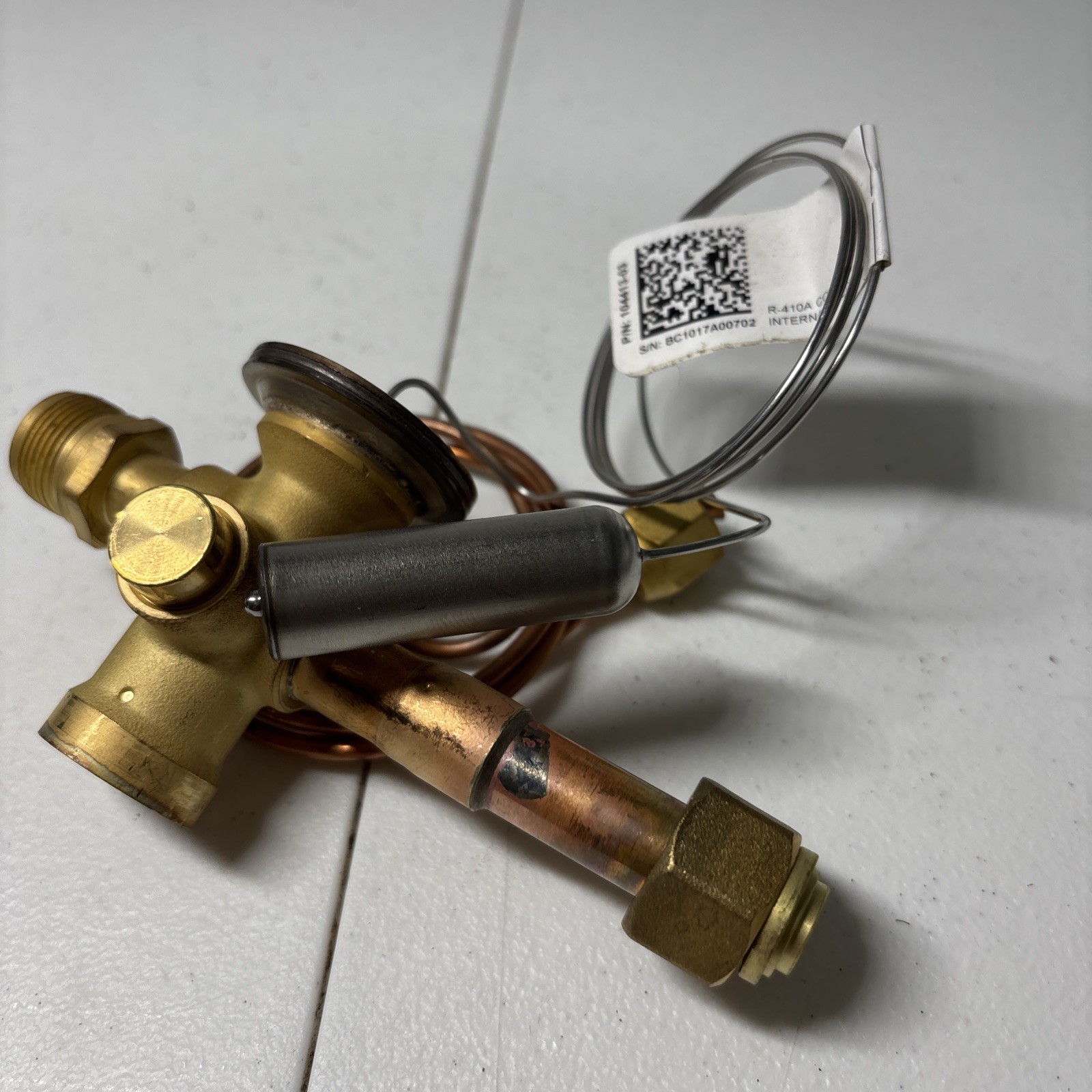 Danfoss TR6 Thermostatic Expansion Valve TXV R-410A 5 Ton 104413-03 Internal