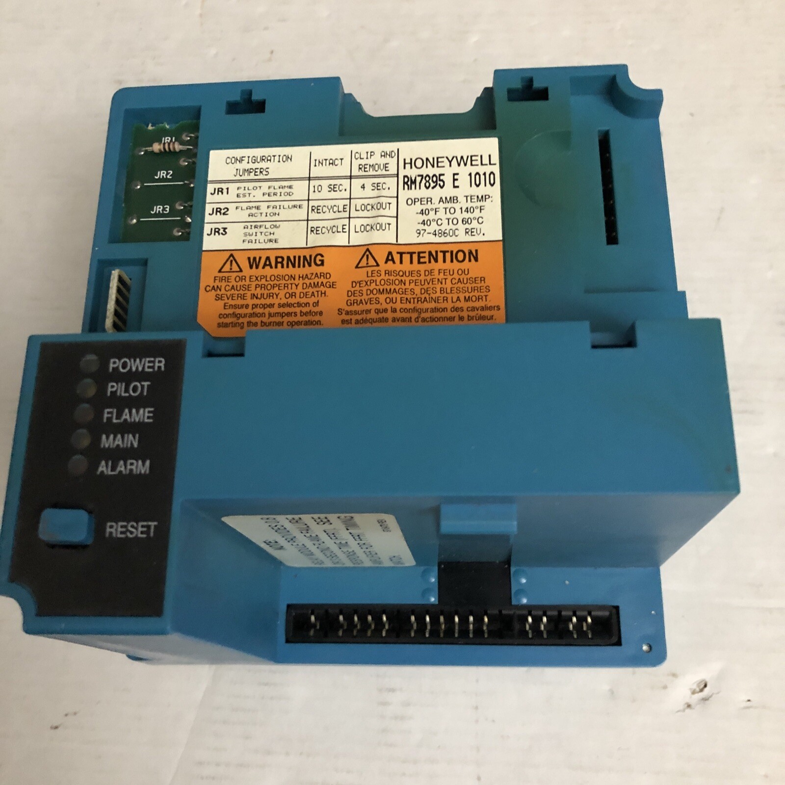 HONEYWELL RM7895E1010 BURNER CONTROL RM7895 E 1010 controller RM7895E1010,CV