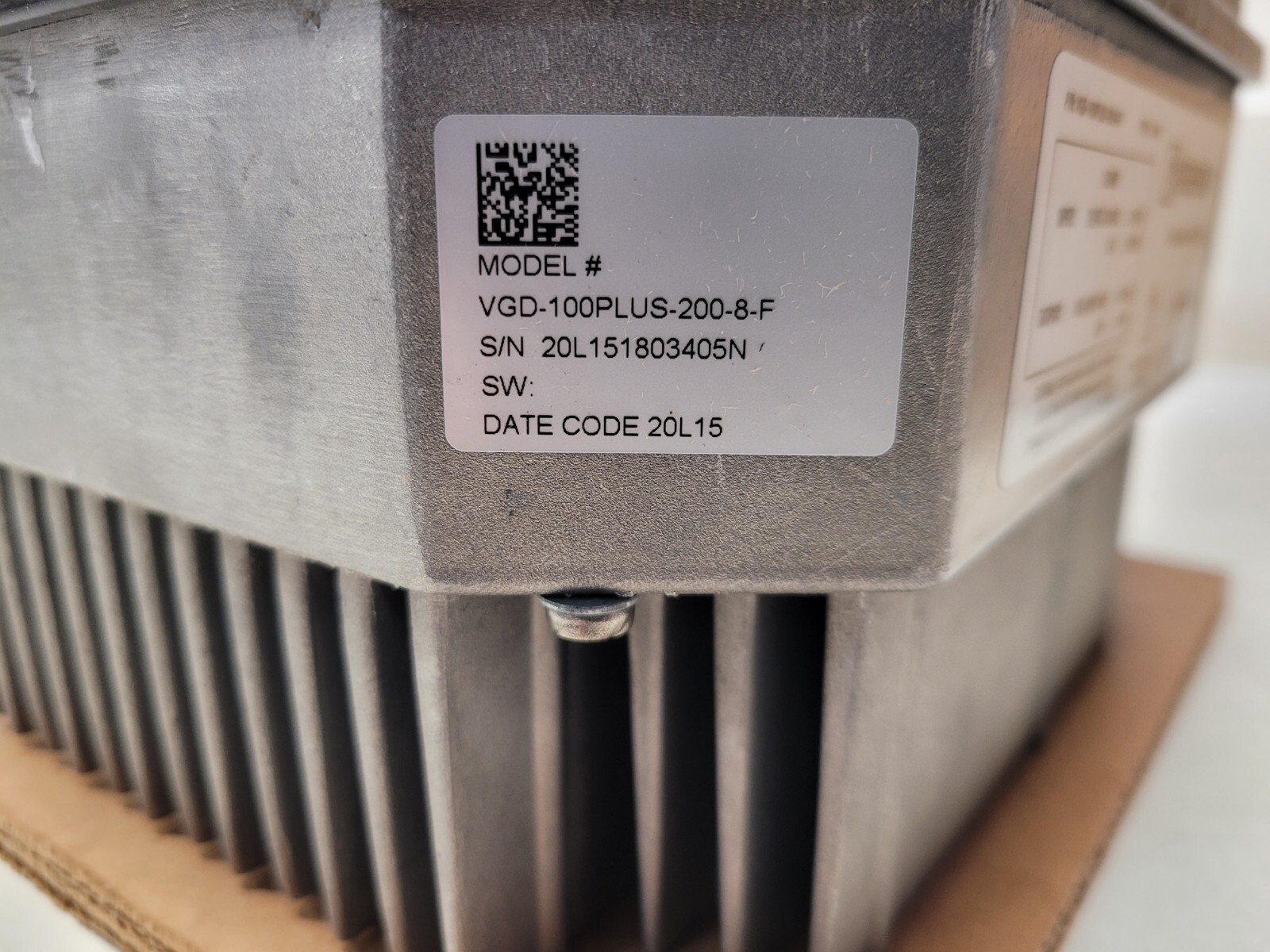 New Greenheck VGD-100PLUS-200-8-F Vari-Green Drive 200-240VAC 3 Phase Type 4 VFD