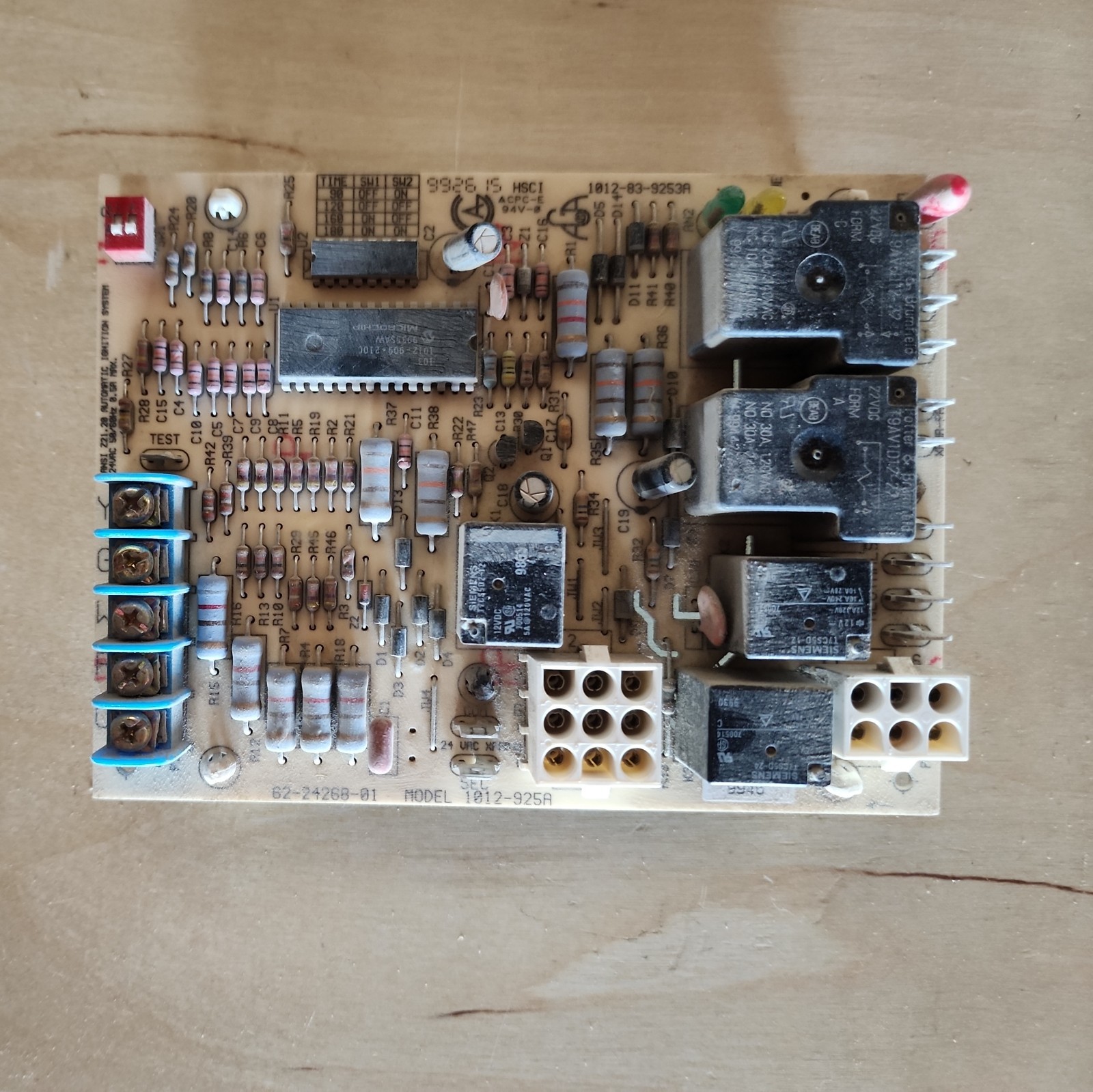 Rheem Ruud 62-24268-01 Furnace Control Circuit Board 1012-925A