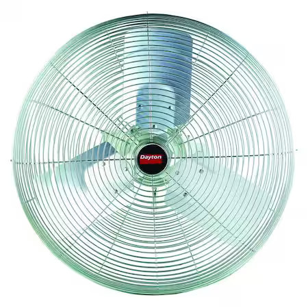 Dayton 1Vcg2 Washdown Industrial Washdown Fan, Wall Mount, 30 In Blade Dia,