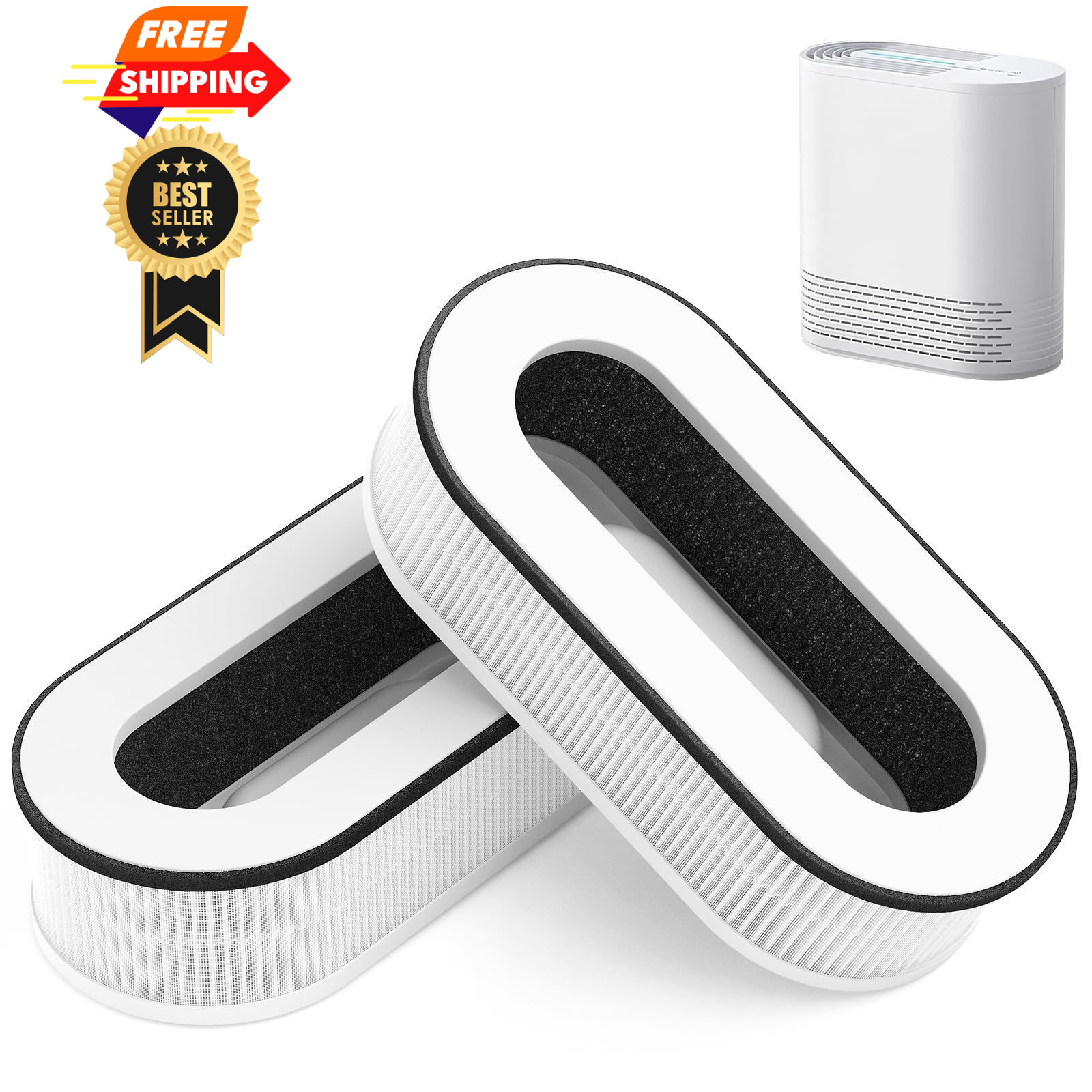 RP-AP068 Replacement Filter For RENPHO Air Purifiers, 3-in-1 AP068
