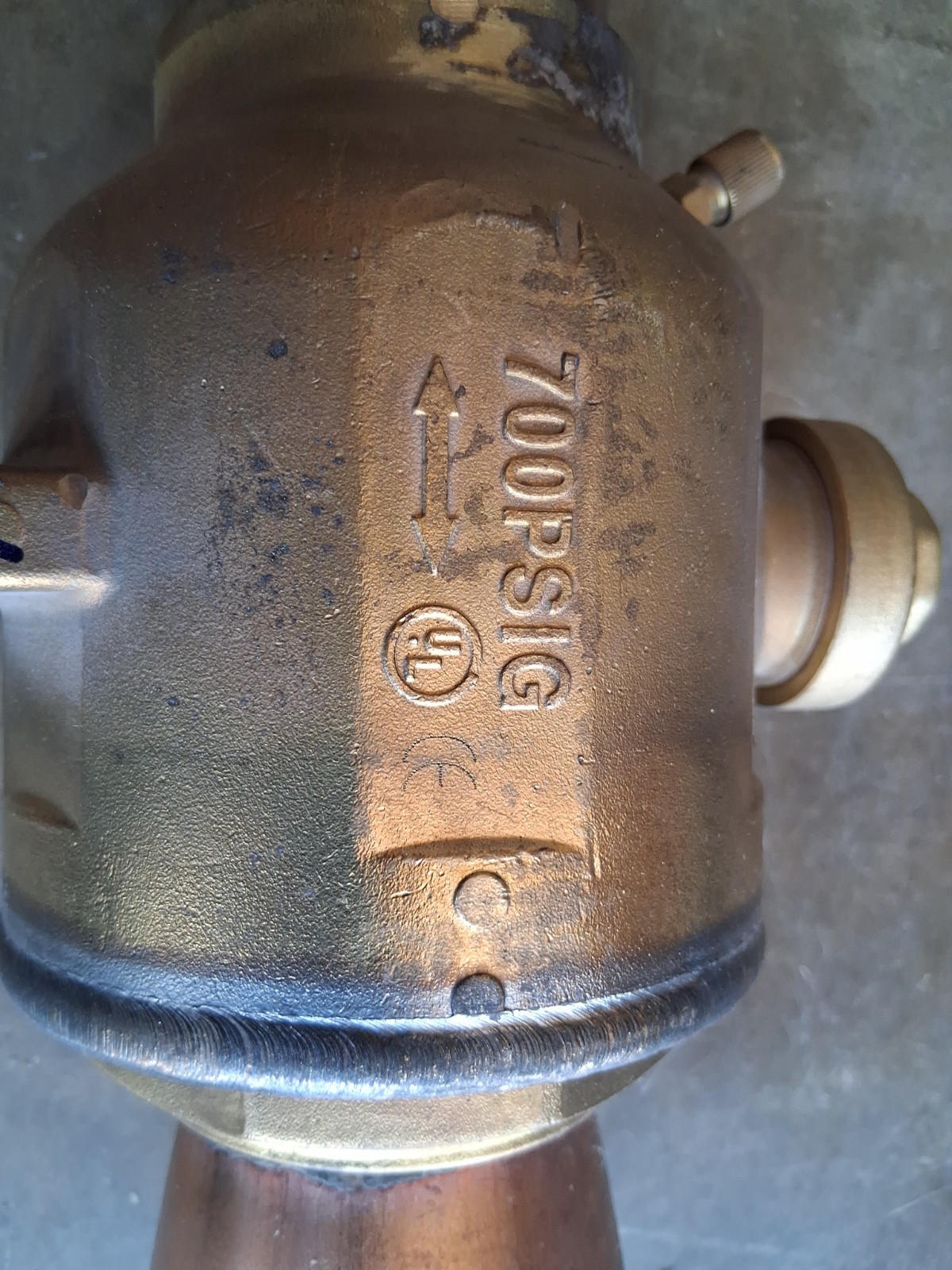 Henry Technologies 3-1/8″ Refrigerant Ball Valve 937725 Sweat Joint