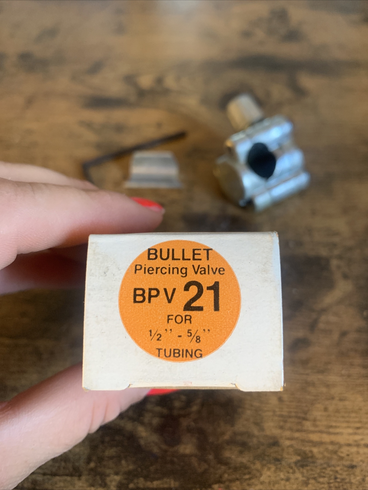 Vintage BVP21 Bullet Piercing Valve 1/2”- 5/8” Tubing Sealed Parts Co. Inc