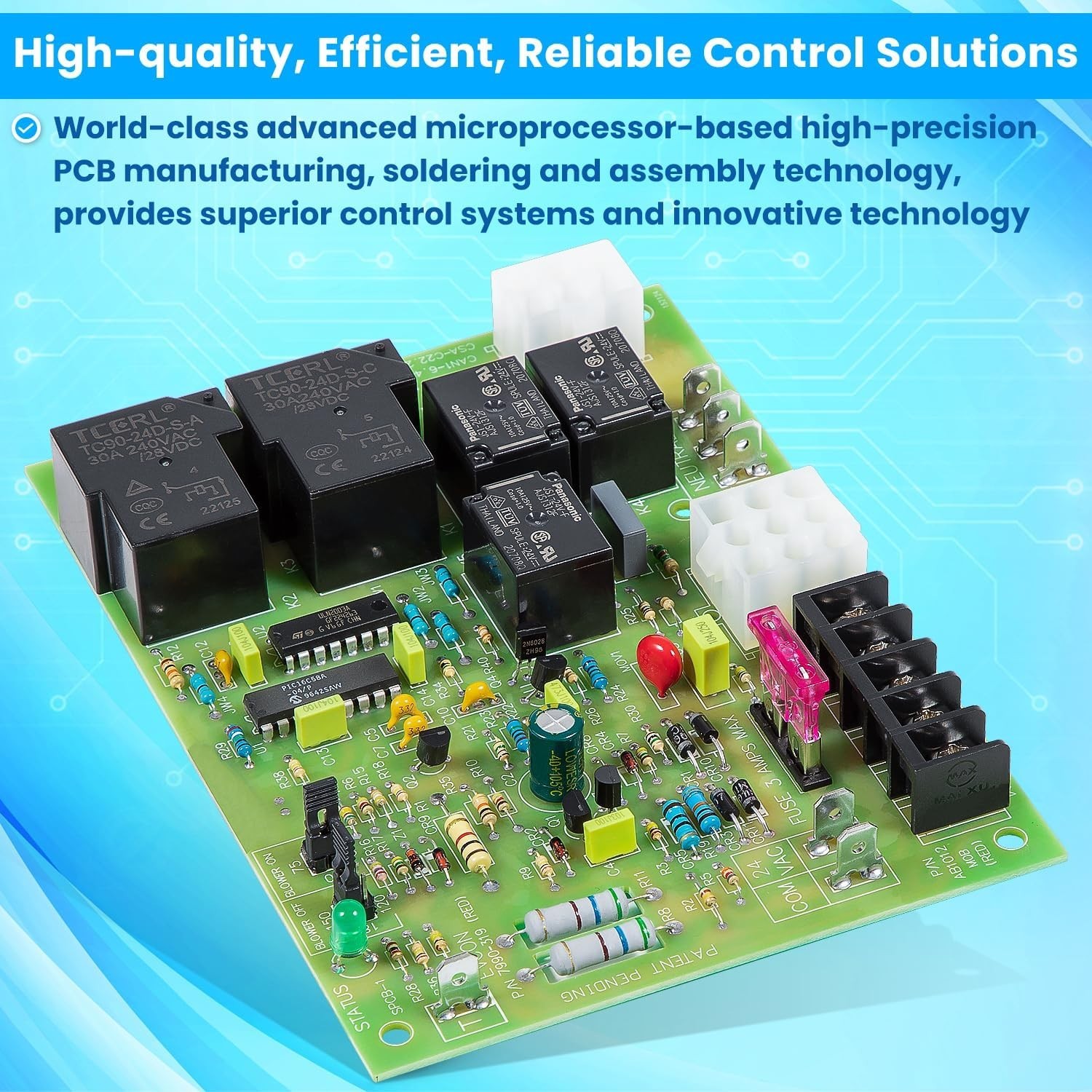 Upgraded OEM Furnace Control Board for Coleman & York Models – Reliable Perfo…
