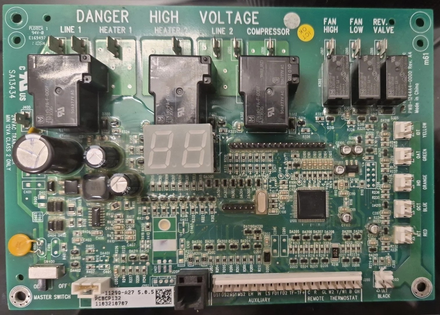 Amana PTAC Universal PC Circuit Control Board RSKP0013 PCBCP132 HVAC AC Heater