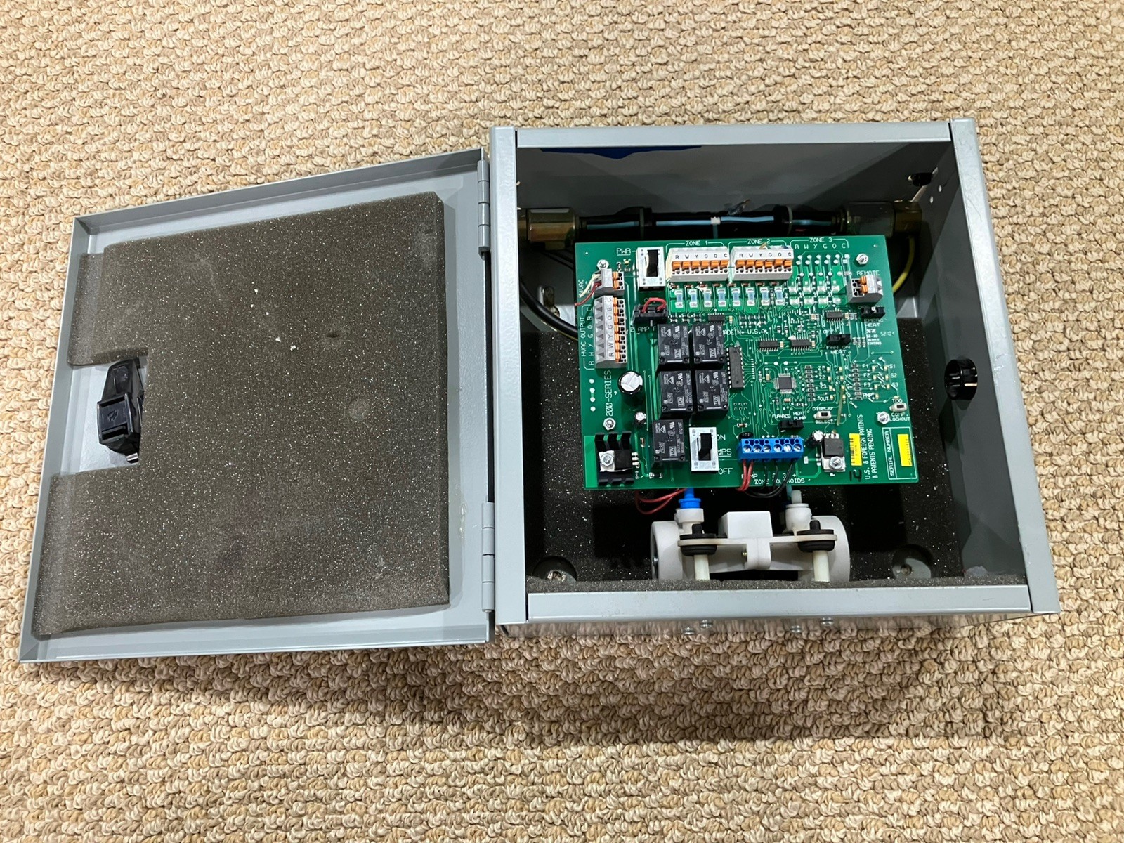 Arzel Zoning PAN-00202 MPS 202 2 ZONE Control Box Panel Used