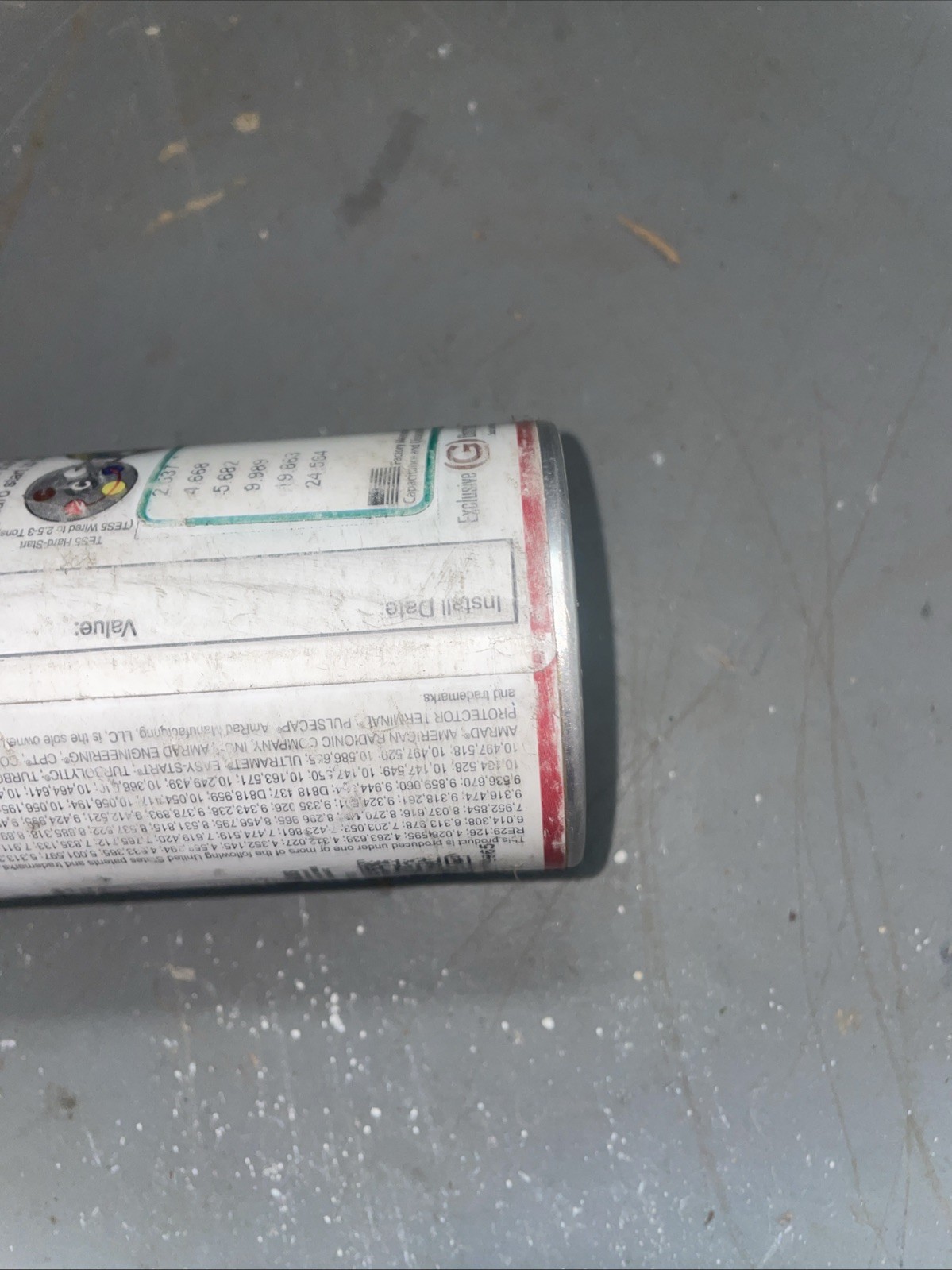 Turbo200 UNIVERSAL MOTOR RUN CAPACITOR AMRAD With 1 Jumper Fully Functional.