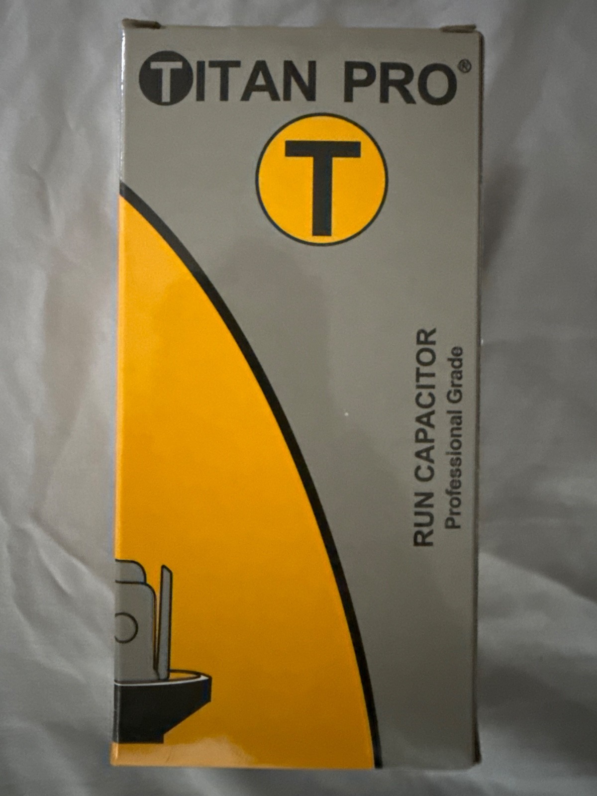 Titan Pro TRCFD705 Motor Run Capacitor 70+5 MFD 440/370 VAC Round